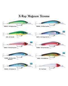 16cm Rapala X-Rap Magnum Xtreme Shallow Diving Trolling Fishing Lure