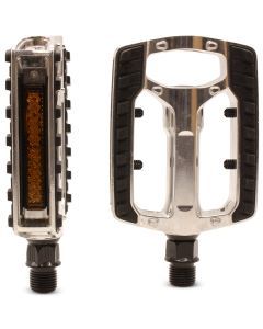 VP Components Black Plastic/Alloy Replacement Adult Bike Pedal Set 9/16-inch