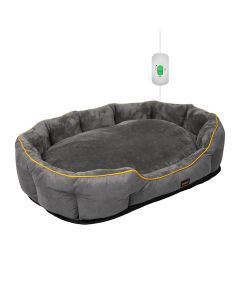 Pawz Electric Pet Heater Bed Heated Mat Cat Dog Heat Blanket Removable Cover XL