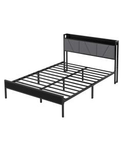 Levede Queen Bed Frame Steel Base Mattress Platform Foundation with Headboard