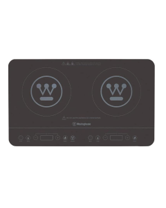 Westinghouse 2400W Twin Induction Touchscreen Cooktop / Hot Plate - Black - WHIC02K