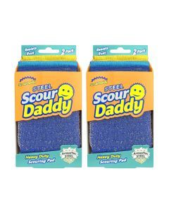 Scrub Daddy Steel Scour 2pk x2