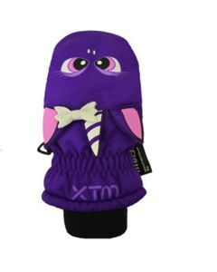 XTM Purple Kids Unicorn Puppet Snow Mitten