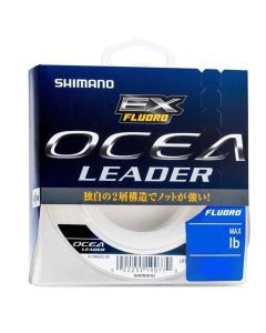 20m Spool of 120lb Shimano EX Fluoro Ocea Leader Fluorocarbon Fishing Leader