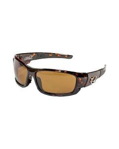 Mustad Hank Parker Polarized Fishing Sunglasses - Amber Lens - HP101A03