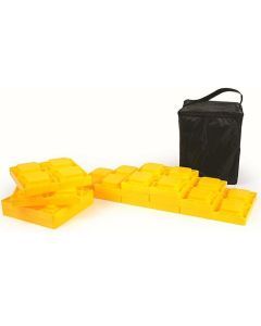 CARAVAN/RV LEVELLING BLOCK SET 10 PIECE