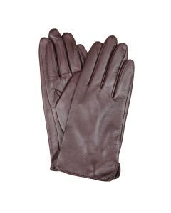 Dents Womens Classic Leather Gloves - Chocolate (Warm Soft Smooth Grain)
