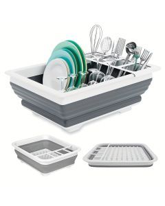 Dish Rack with Utensil Holder