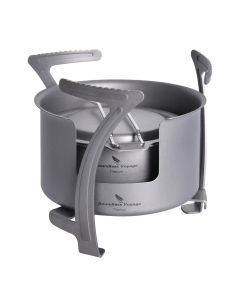 Titanium Multi-Fuel Camping Stove Grey