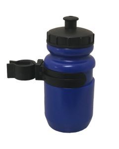 Bikes Up Kids 400mL Bike Water Bottle with Clip Blue