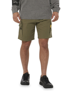 Caterpillar Mens Stretch Cargo Shorts - Marshland (Workwear)