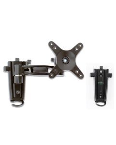 Single arm LCD caravan RV TV bracket with 2 mounting brackets