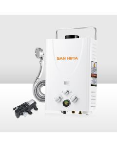 SAN HIMA Portable Gas Hot Water Heater System 8L