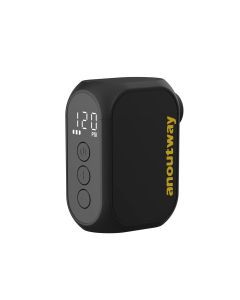 Pro Mini Electric Bike Pump Cordless Tire Inflator with Digital Screen Black