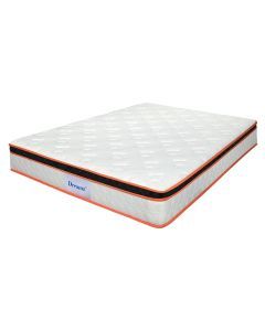 Dreamz Spring Mattress 7 Zone Bed Pocket Medium Firm Memory Foam 26cm Double