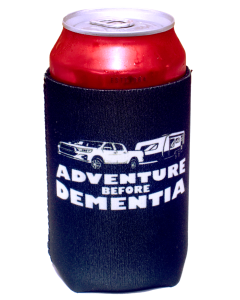 Black Stubby Holder - Adventure Before Dementia