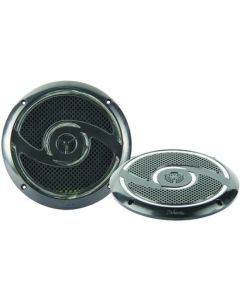 RV Media 6" 200W Waterproof 30 Led Speakers - Black