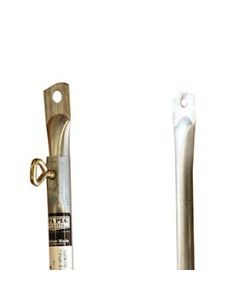 Supa Peg Spreader Rail T/N F/Ends Galv Tube 19/22mm 7ft/213cm