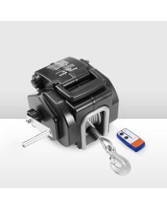 FIERYRED 6500lbs 3000kg Electric Boat Winch Portable Detachable 12V
