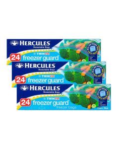 Hercules Freezer Guard Bags 24pk x3