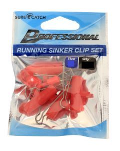 1 Packet of Wilson Surecatch Running Fishing Sinker Clips
