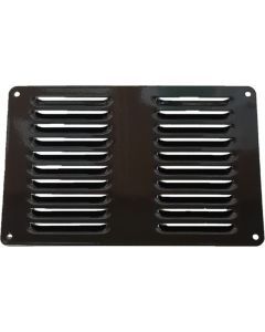 Ozvent Ventilation Grill Louvre Black 233mm X 148mm