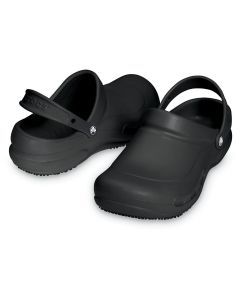 Crocs Adult Bistro Slip Resistant Clogs - Black (Summer Unisex Shoes/Sandals/Slides)