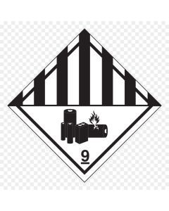 Battery Hazard Sticker