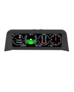 X90 GPS Speedometer & Inclinometer–Multi-Function Head-Up Display Black