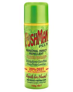 BUSHMAN PLUS INSECT REPELLENT 150G SPRAY