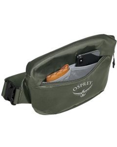 Osprey Transporter Waist Bum Bag Lifestyle Pack in Haybale Green - One Size
