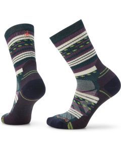 Smartwool Womens Hike Light Cushion Margarita Crew Sock Wool in Alpine Blue