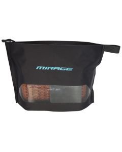Mirage Clear View 1 Litre Small Water Resistant Gear Zipper Pouch with Window