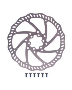 Disc Brake Rotor TR180-7 Silver