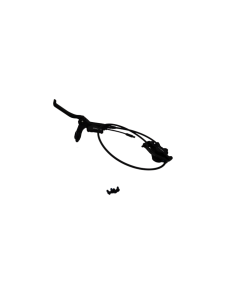 Left-Rear Hydraulic Disc E-Brake lever kit, 800mm, 180mm disc