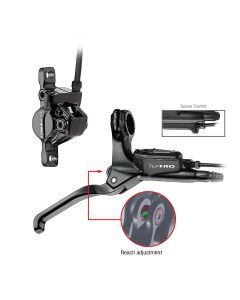 Tektro HD-E350, Right rear Hydraulic set L900MM, Rotor 180-7