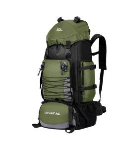 90L Tactical Camping Backpack Military-Style Green