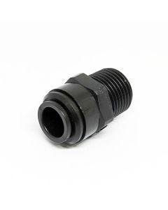 John Guest Straight 12mm x 1/2 BSPT Male Adapter - PM011204E