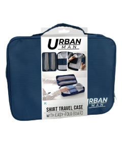 Urban Travel Shirt Organiser Pouch w/ Fold Board - Blue (36x26x5cm)