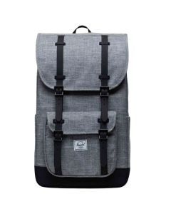 Herschel Little America Backpack Bag in Raven Crosshatch