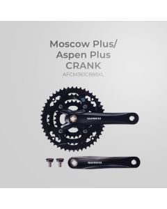 Crank set AFCM361C888XL Black