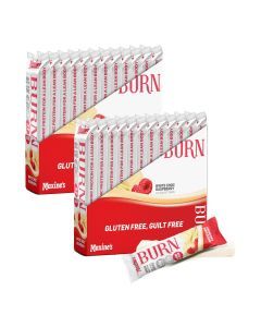Maxines Burn White Choc Raspberry Bar 12x40g x2