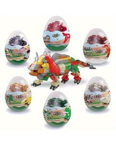 Dinosaur Egg Building Blocks for Kids (6pcs)