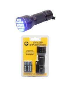 TT Fishing 21 LED Compact UV Flashlight - Bright Hi-Output Torch