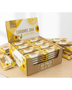 48x 60g Kozinak Sunflower Seed Caramel Snack Bar - Product of Ukraine (Zolotoi Vek)