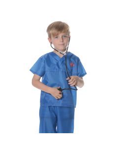 Boys SURGEON DOCTOR Costume Book Week Kids Uniform Childrens Scrubs