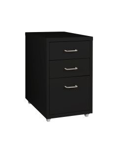 Levede 3 Drawer Office Drawers Cabinet Storage Cabinets Steel Rack Home Black