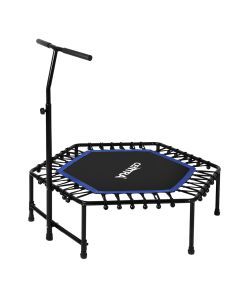 Centra 48" Mini Trampoline Rebounder Bungees Fitness Cardio Exercise Home Gym