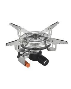 Camping Gas Stove Head Split-Type Butane Stove Silver