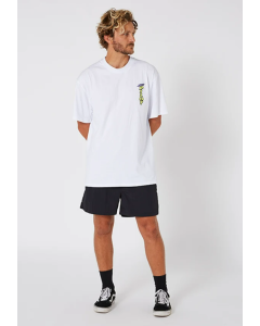 Jet Pilot Big Air Mens Tee White